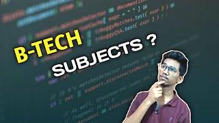 Subjects in BTECH 1st Year // CODING