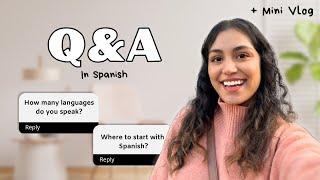 Q&A and Spanish Vlog | Visiting my local bookstore.