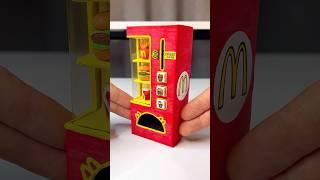 DIY Working McDonald’s Machine with Paper | Paper Craft Ideas #shorts #papercraft