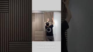 Installing Acoustic Wall Slat Panels - DECKO Soundscape Acoustic Panels