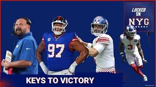 New York Giants Week 1 Keys to Victory, Matchups to Win