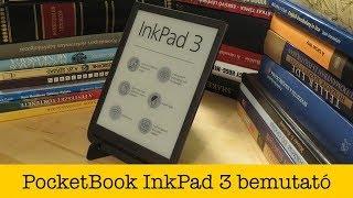 PocketBook InkPad 3 e-könyv-olvasó bemutató