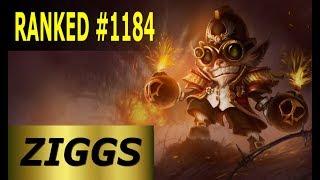 Ziggs Mid - Full League of Legends Gameplay [German] Lets Play LoL - Ranked #1184