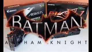 GTX 1080 Ti vs GTX 980 Ti vs GTX 1070 -Batman Arkham Knight- 4K
