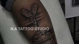 ROLLS ROYCE TATTOO  BY ABHISHEK AHUJA AT N.A TATTOO STUDIO
