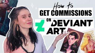 How to: get COMMISSIONS on DeviantArt  Tutorial!