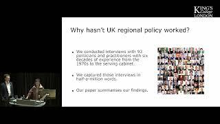 Strand Group 65: Why hasn’t UK regional policy worked? The views of leading practitioners