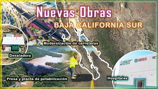 6 obras en Baja California Sur listas para iniciar, además inauguran Hospital de Santa Rosalía