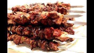 Schaschlik in BBQ Sauce