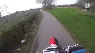 M2R 160cc Crash!!  #Shorts #Gopro #Fail