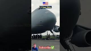 Up close with the C-5 Super Galaxy—this beast is massive, tough #military #airforce #navy #pilot