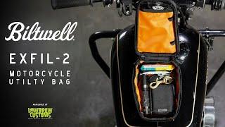 Biltwell Inc. The EXFIL-2 Motorcycle Utility Mini Tank Bag For Your Next Epic Moto Adventure