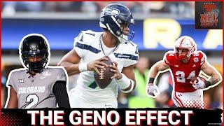 Shedeur Sanders will be the most affected 2025 NFL Draft QB prospect by Geno Smith's trade.