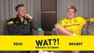 Wat?! Wer bist du denn? | BVB-Challenge mit Marco Reus & Julian Brandt