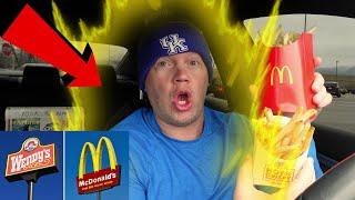 McDonald's Fries vs Wendy's New Fries (Reed Reviews)