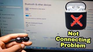 How To Connect AirPods To PC And Windows 11,10 in  Laptop#Macnitesh#2024