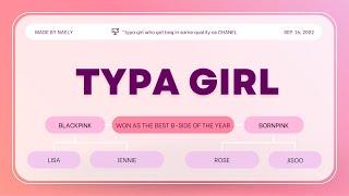 BLACKPINK – Typa Girl  -- lyrics