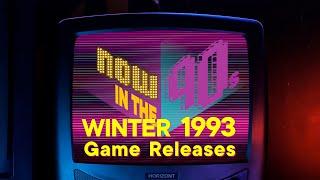 The Video Game Releases of Winter 1993