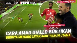 Sampe Dipeluk Nistelrooy !! Cara Amad Diallo Berterima Kasih Kepada RVN Usai Diberikan Kesempatan