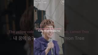 기분좋은 상쾌함! 박혜경의 Lemon Tree! #shorts #playlist #live