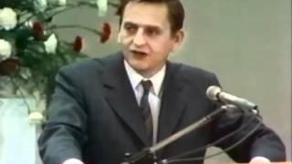 Olof Palme Stockholm Conference 1972