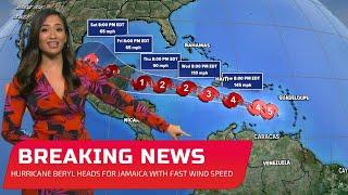 Hurricane Beryl Upgrades To Category 5 Storms, Heads For Jamaica, & Killed Four People