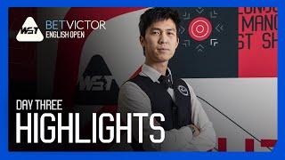 DAY 3️⃣ HIGHLIGHTS! | Players Aim To Reach TV Stages | BetVictor English Open 2024