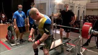 Konstantin Musienko - 1035,5 kg total - 93 kg - National Ukrainian Championships 2021 - IPF