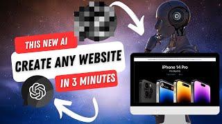 Best AI website builder  (Create an eCommerce Website Using AI In SECONDS!)