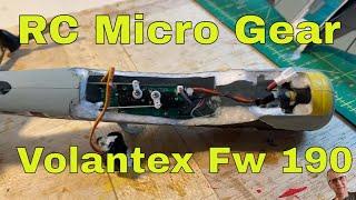 RC Micro Gear Volantex Fw 190