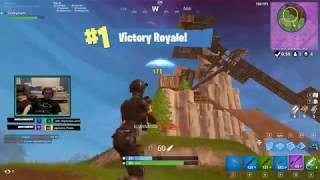 How to Win against a Grenade Launcher without mats in Fortnite