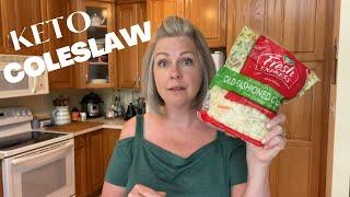 Keto Creamy Coleslaw Recipe The Best diabetic friendly