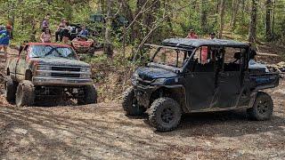 Switchback Mountain Trail | CFMoto Uforce 1000xl | 1996 GMC Sierra Mud Truck