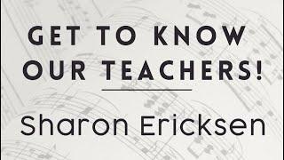 Meet the newest EKM Vocal Studio teacher: Sharon Eriksen!