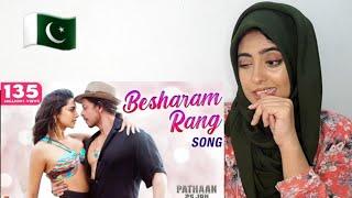 Besharam Rang Song | Pathan | Shah Rukh Khan | #pathan #shahrukhkhan #deepikapadukone #reaction