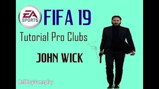 Fifa 19 | Tutorial face John Wick ( Keanu Reeves ) | Pro clubs