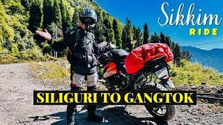 Gangtok যাওয়ার পথে বিরাট বড়ো ভুল করে ফেল্লাম  | SILIGURI TO GANGTOK BY BIKE⎮DAY 2