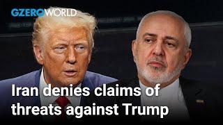 EXCLUSIVE: Iran VP denies plot to kill Trump | GZERO World with Ian Bremmer