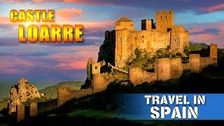 The Castle of Loarre Aragon | Spain Medieval Travel Vlog 4k 50p