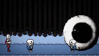 undertale sans and prunsel.