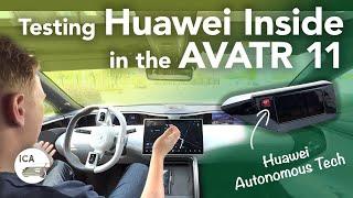 FSD Can't Do This In  - Huawei Inside Lets The AVATR 11 Drive Itself In Cities And On Highways