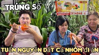 Tuấn Nguyễn trúng giải Độc Đắc dắt cả nhóm đi ăn lành mạnh, không nhậu