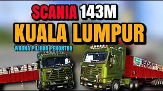 PENONTON BUAT PILIHAN WARNA SENDIRI DAN PERTAMA KALI DI LALUAN BANDAR KUALA LUMPUR ! - ETS2