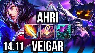 AHRI vs VEIGAR (MID) | 11/1/13, 66% winrate, Legendary | NA Challenger | 14.11