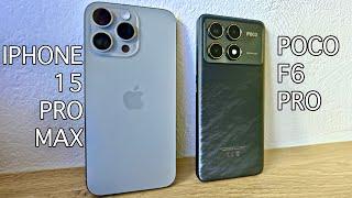 POCO F6 Pro vs iPhone 15 Pro Max: The Surprising Camera Face-off