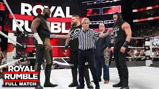 FULL MATCH - Roman Reigns vs Kevin Owens vs Omos - WWE Royal Rumble 2023