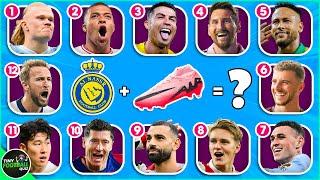 Guess the Football Player by their BOOTS, CLUB & MOUTH | Ronaldo, Mbappe, Haaland | Tiny Football