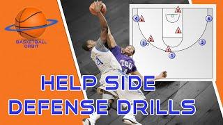 How to Teach Help Side Defense! 4 Best Basketball Drills