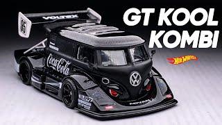 Volkswagen Kool kombi GT with V8 Twin Turbo Rear Engine Hot Wheels Custom