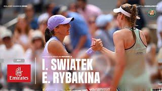 Highlights Swiatek vs Rybakina Round 4 | Roland-Garros 2025